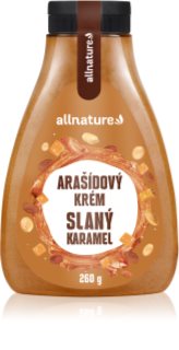 Allnature Arašidový krém Slaný karamel orechová nátierka