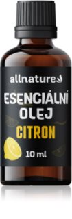Allnature Essential Oil Lemon duftendes essentielles öl für mentales Wohlbefinden 10 ml