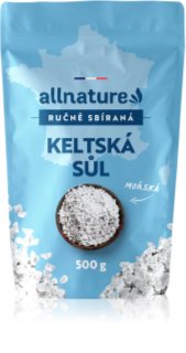 Allnature Keltská sůl kuchyňská sůl 500 g