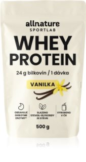 Allnature Sportlab Whey Protein syrovátkový protein s trávícími enzymy