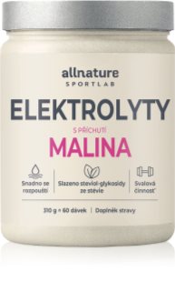 Allnature Sportlab Elektrolyty prášek na přípravu nápoje k zajištění elektrolytické rovnováhy