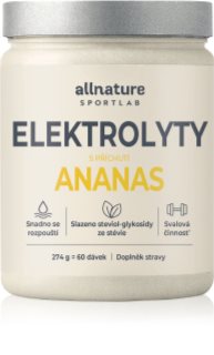 Allnature Sportlab Elektrolyty prášek na přípravu nápoje k zajištění elektrolytické rovnováhy