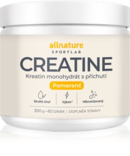 Allnature Sportlab Creatine monohydrát prášek pro podporu tvorby svalové hmoty