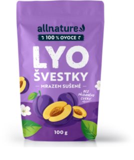 Allnature Švestky sušené mrazem mrazem sušené ovoce