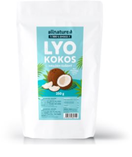 Allnature Kokos sušený mrazem kokosové plátky