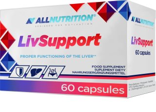 Allnutrition LivSupport Kapseln zur Unterstützung der Leberfunktion 60 Kapseln