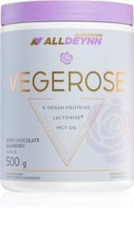 Allnutrition Alldeynn Vegerose vegánsky proteín s probiotikami