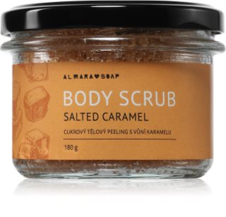 Almara Soap Body Scrub cukrový telový peeling Salted Caramel 180 g