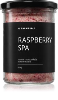 Almara Soap Bath relaxační sůl do koupele s vůní Raspberry Spa 450 g