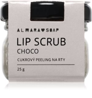 Almara Soap Lip Scrub cukrový peeling na rty Choco 25 g
