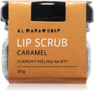 Almara Soap Scrub cukrový peeling na rty Caramel 20 g