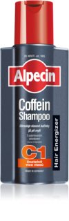 Alpecin Hair Energizer Coffein Shampoo C1 champô de cafeína para homens para estimular crescimento de cabelo