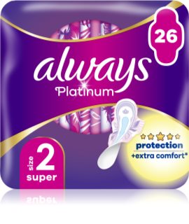 Always Platinum Super Size 2 compresas