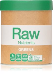 Amazonia Raw Nutrients Greens Pulver zur Herstellung von Getränken zur Entgiftung