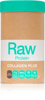 Amazonia Raw Protein Collagen Plus rastlinný proteín s kolagénom príchuť Choc Hazelnut 450 g
