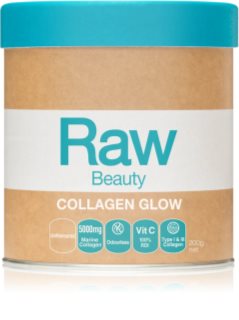 Amazonia Raw Beauty Collagen Glow italpor kollagénnel íz Natural 200 g