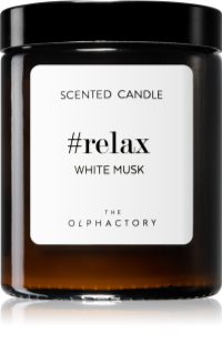 The Olphactory Ambientair The Olphactory White Musk vonná svíčka (brown) Relax