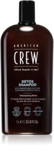 American Crew Detox Detox-Shampoo zur Erneuerung einer gesunden Kopfhaut für Herren 1000 ml