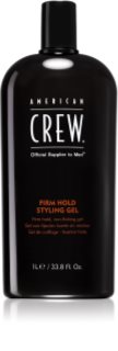 American Crew Firm Hold Gel fixačný gél pre mužov 1000 ml