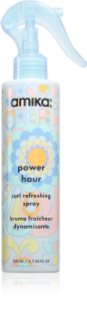 amika Power Hour Curl Refreshing Spray spray hidratante para cabello ondulado y rizado 200 ml