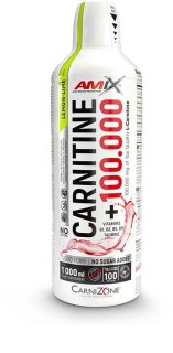 Amix Carnitine 100 000 spalovač tuků příchuť Cherry-raspberry 1000 ml