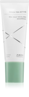 AMOS PROFESSIONAL Green Tea Active Sea Salt Scaling Shampoo szampon przeciw wypadaniu włosów z solą morską 150 ml