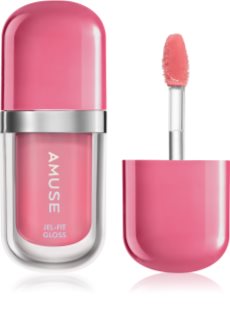 AMUSE Jel-Fit Gloss hidratáló ajakfény nagyobbító hatás árnyalat Spring Rose 3.8 g