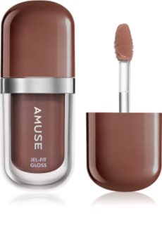 AMUSE Jel-Fit Gloss vlažilni sijaj za ustnice z učinkom povečanja odtenek Pudding 3.8 g