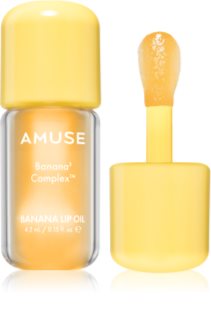 AMUSE Banana Lip Oil banánový olej na rty odstín 03 Manuca Honey 4.5 ml