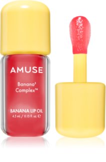 AMUSE Banana Lip Oil banana oil for lips shade 05 Cranberry Pop 4.5 ml
