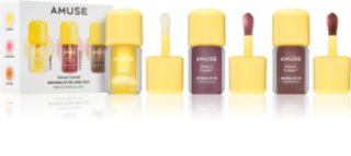 AMUSE Banana Lip Oil Mini Trio dárková sada na rty
