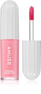 AMUSE Powder Velvet Tint Langtidsholdbar flydende læbestift med mat effekt