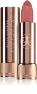 Anastasia Beverly Hills Satin Lipstick batom acetinado tom Taupe Beige 3 g
