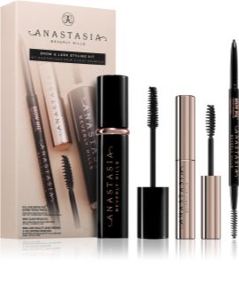 Anastasia Beverly Hills Brow & Lash Styling Kit confezione regalo per occhi e sopracciglia colore Medium Brown
