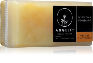 Angelic Soap fondant Měsíček s meduňkou niezwykle delikatne mydło naturalne 200 g