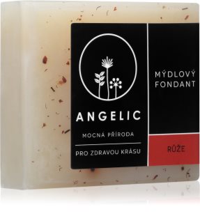 Angelic Soap fondant Růže niezwykle delikatne mydło naturalne 105 g