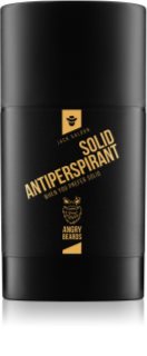 Angry Beards Jack Saloon Solid Antiperspirant antyperspirant w sztyfcie dla mężczyzn 50 ml
