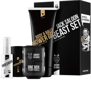Angry Beards Jack Saloon Active Beast Set Set für Sportler
