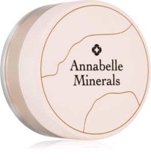 Annabelle Minerals Coverage Mineral Foundation fond de teint poudré minéral pour un look parfait teinte Natural Light 4 g