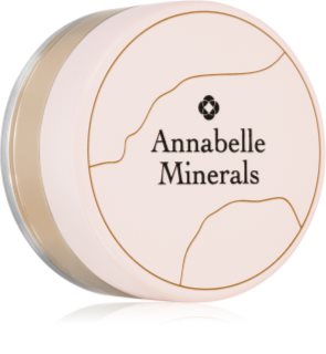 Annabelle Minerals Radiant Mineral Foundation fond de teint poudré minéral pour une peau lumineuse teinte Golden Fairest 4 g