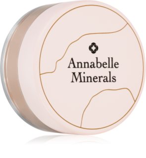 Annabelle Minerals Radiant Mineral Foundation fond de teint poudré minéral pour une peau lumineuse teinte Natural Fair 4 g