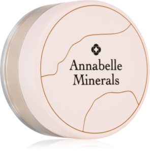 Annabelle Minerals Radiant Mineral Foundation fond de teint poudré minéral pour une peau lumineuse teinte Natural Fairest 4 g
