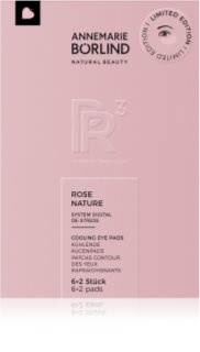 ANNEMARIE BÖRLIND Rose Nature Eyepads szemmaszk a duzzanat és sötét karikák ellen 6x2 db
