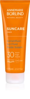 ANNEMARIE BÖRLIND SUNCARE fluid do twarzy do opalania SPF 30 75 ml