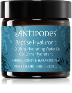 Antipodes Baptise H₂O Ultra-Hydrating Water Gel lekki, żelowy krem nawilżający do twarzy