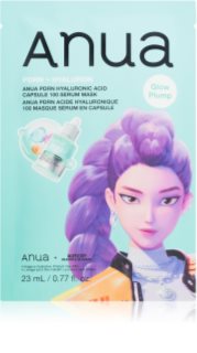Anua K-Pop Demon Hunters PDRN + Hyaluronic Acid Capsule 100 Serum Mask hydratačná plátienková maska pre rozjasnenie a vyhladenie pleti 23 ml