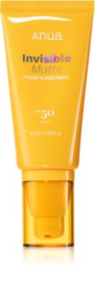 Anua Invisible Matte Finish Sunscreen matující opalovací krém na obličej SPF 50 50 ml