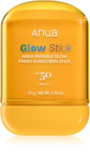 Anua Invisible Glow Finish Sunscreen Stick Schützende und nährende Sticks mit aufhellender Wirkung SPF 50 18 g