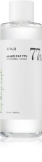 Anua Heartleaf 77% Soothing Toner cleansing and soothing toner to restore the skin barrier 250 ml