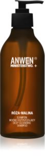 Anwen x Ministerstwo shampoo di pulizia profonda Raspberry & Rose 200 ml